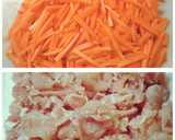 簡単♪豆苗と豚肉の炒めもの♥作り方3写真