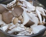 きのこのレモン塩炒め作り方1写真