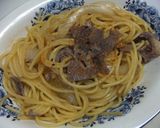 超簡単♪フライパンひとつで和風牛丼パスタ作り方12写真