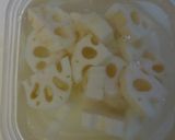 中華風!蓮根の塩きんぴら作り方1写真