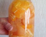 オレンジ＆グレープフルーツのドリンク作り方3写真