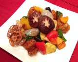 野菜たっぷり〜鶏の黒酢あんかけ〜作り方12写真
