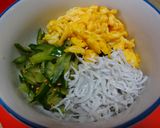 こどものしらす丼（三色丼）作り方5写真