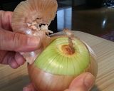 玉葱の超速皮の剥き方でスライスポン酢作り方4写真