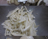 貝柱とマイタケの炊き込みご飯作り方2写真