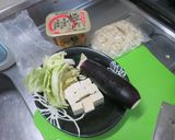 茄子・キャベツ・豆腐DE焼うどん作り方1写真