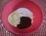 ★糖質オフ！簡単＊ココアカップケーキ＊②作り方1写真