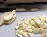 洋梨のパウンドケーキ 炊飯器&HM作り方1写真