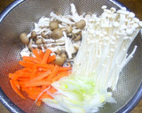 ちょっと上品な？きのこあんの揚げだし豆腐作り方1写真