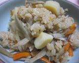 しめじの炊き込みご飯作り方12写真