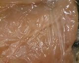 節約おかず♡鶏胸肉のしっとりチキンロール作り方3写真