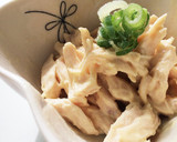 超簡単♪鶏ささみのわさびマヨ和え作り方2写真