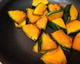 我が家の『かぼちゃのチーズ炒め♪』作り方4写真