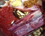 スペアリブと大豆の和風トマト煮込み作り方1写真