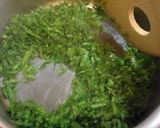 人参の葉の茎☆飯泥棒☆卵黄味噌作り方3写真