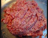 簡単美味しい＊チーズinハンバーグ作り方2写真