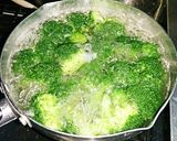 ブロッコリーとウインナー炒め★作り方1写真