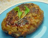 濃厚でふんわり☆納豆バーグ♪作り方6写真
