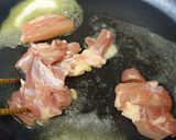鶏肉と白ネギの味噌クリームパスタ♪作り方2写真