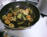 簡単 竹輪 チンゲン菜の オイスター炒め作り方5写真