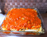 野菜とマカロニ◆ミートソースの重ね焼き作り方7写真