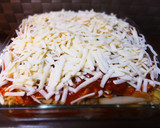 野菜とマカロニ◆ミートソースの重ね焼き作り方8写真