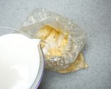 大麦パンケーキミックスdeリッチ蒸しぱん作り方3写真