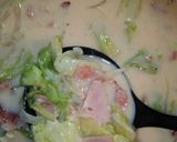 ♥豆乳で カロリーカット!! スープスパ作り方4写真