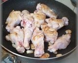 玉ねぎと鶏手羽元・トマトの赤ワイン煮作り方2写真
