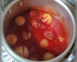 玉ねぎと鶏手羽元・トマトの赤ワイン煮作り方4写真