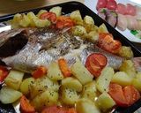 NZ風 鯛のハーブ焼き (100日祝い)作り方10写真