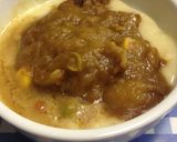 カレーのリメイク✴︎カマンベールカレー作り方4写真