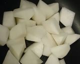 ほくほく大根と豚バラの煮物作り方1写真