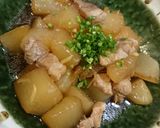 ほくほく大根と豚バラの煮物作り方8写真