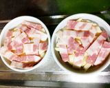 ベーコンポテトピザ風ココットカマン作り方3写真