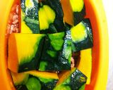 レンジで簡単時短♡かぼちゃ ひき肉餡掛け作り方3写真