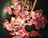 ブロッコリーと牛肉のトロッと甘辛あん作り方5写真