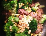ブロッコリーと牛肉のトロッと甘辛あん作り方8写真