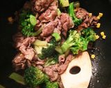 ブロッコリーと牛肉のトロッと甘辛あん作り方11写真