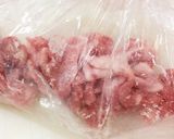 蓮根と豚肉の甘酢餡かけ作り方7写真