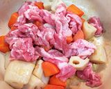 蓮根と豚肉の甘酢餡かけ作り方8写真