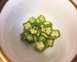 ★トマトとオクラと卵のふわふわ中華スープ作り方2写真
