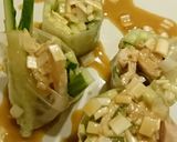 棒々鶏生春巻作り方5写真