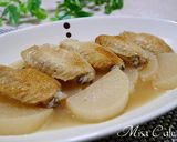 鶏手羽先肉と大根煮作り方5写真