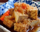 厚揚げ消費レシピ♪ 厚揚げのおろし煮作り方4写真