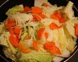 白菜の甘酢あんかけ作り方1写真