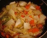 白菜の甘酢あんかけ作り方4写真