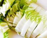 白菜のコク旨ミルク煮込み低カロリー仕上げ作り方1写真