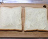 バナナとクリームチーズのフレンチトースト作り方1写真
