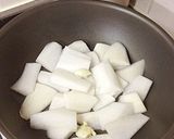 寒い日に。【鮫（もうかざめ）・韓国煮】作り方11写真